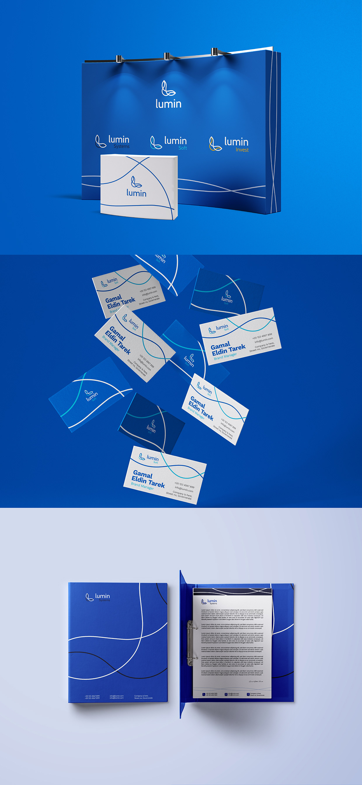 IT Solutions Rebranding Identity | Lumin Image 10