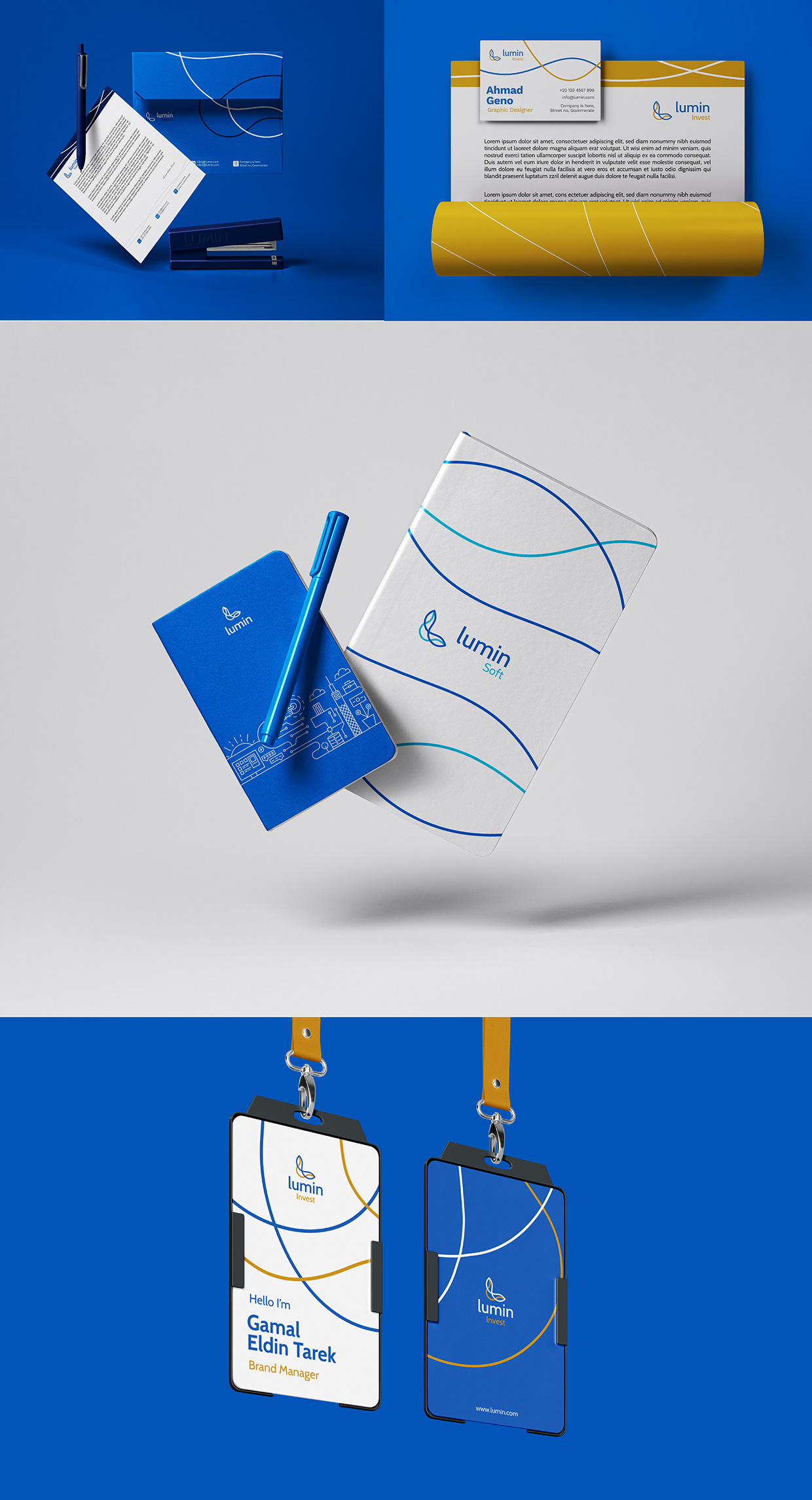 IT Solutions Rebranding Identity | Lumin Image 11