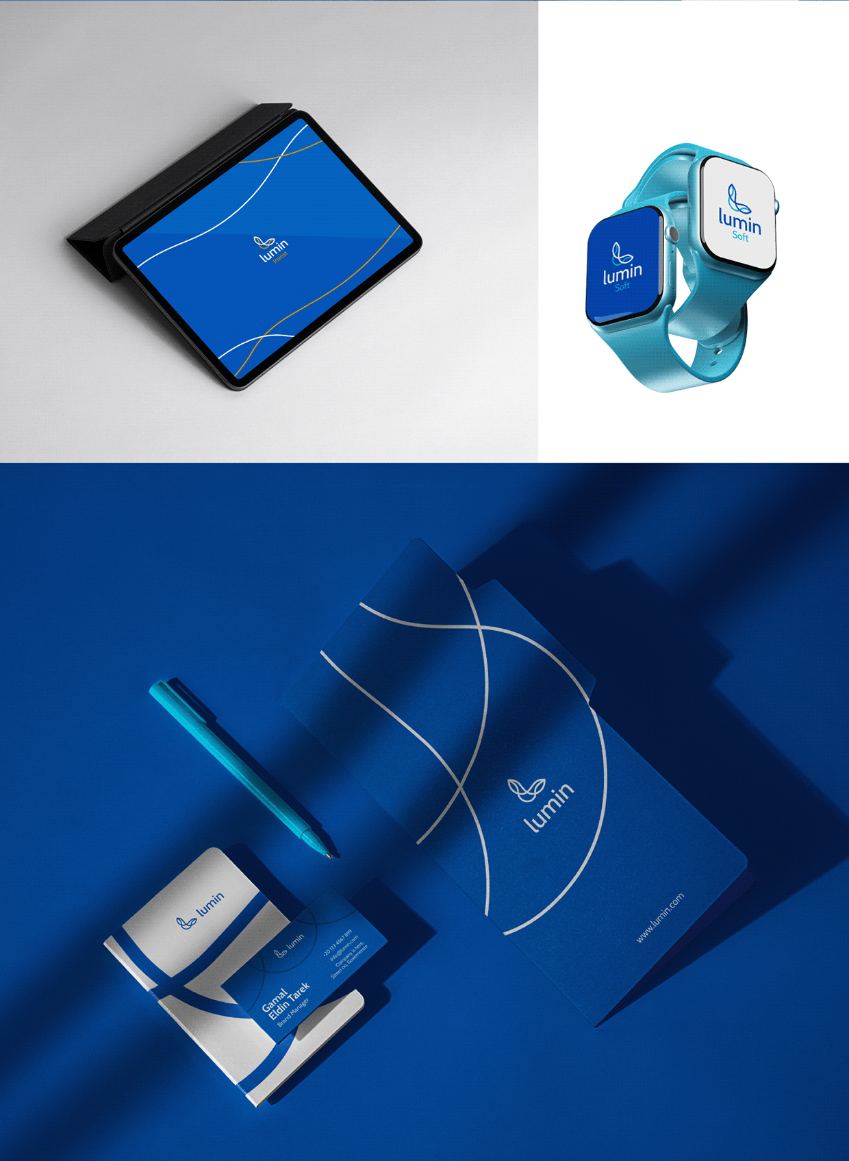 IT Solutions Rebranding Identity | Lumin Image 13