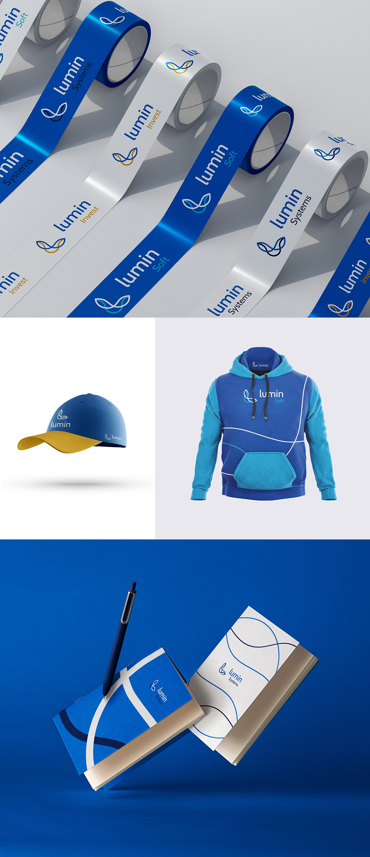 IT Solutions Rebranding Identity | Lumin Image 15