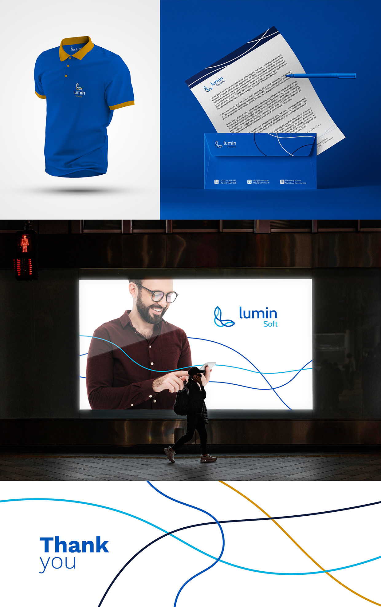 IT Solutions Rebranding Identity | Lumin Image 16