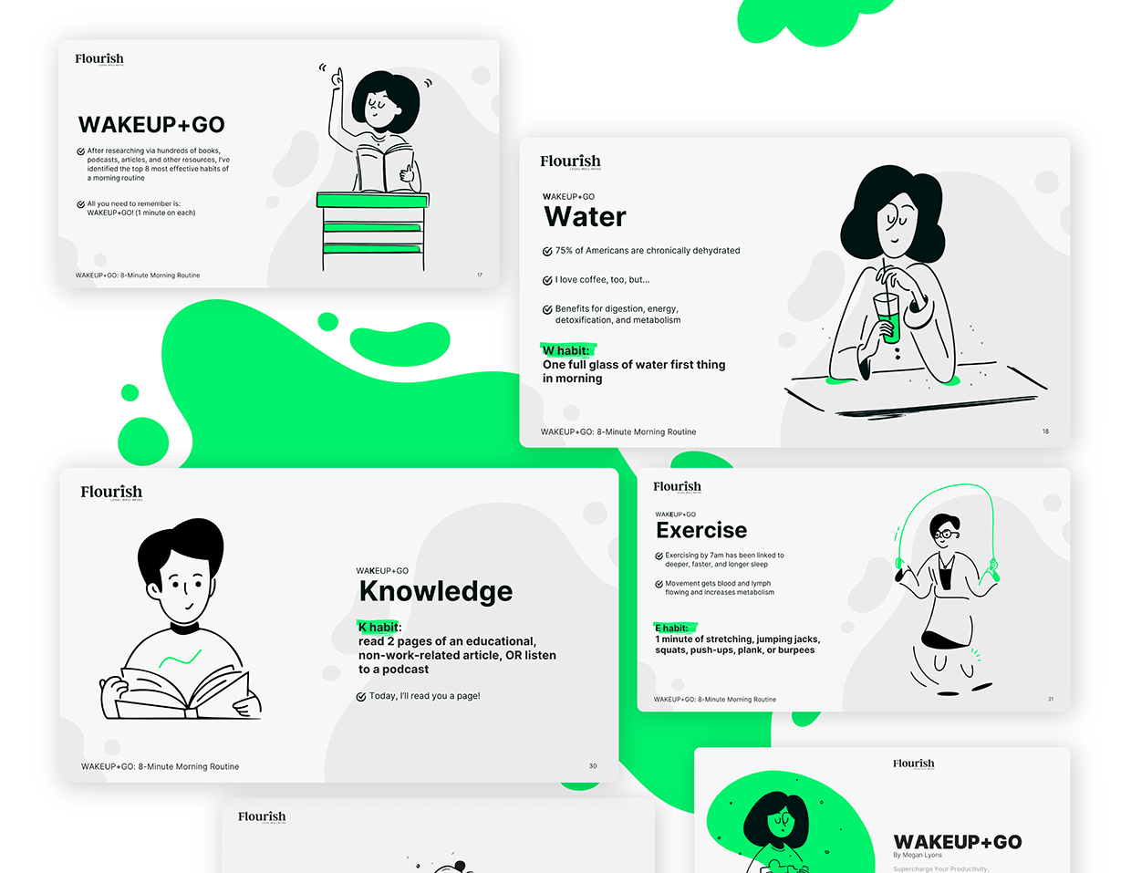 Notion Style Powerpoint Template | Productivity Tips Image 1