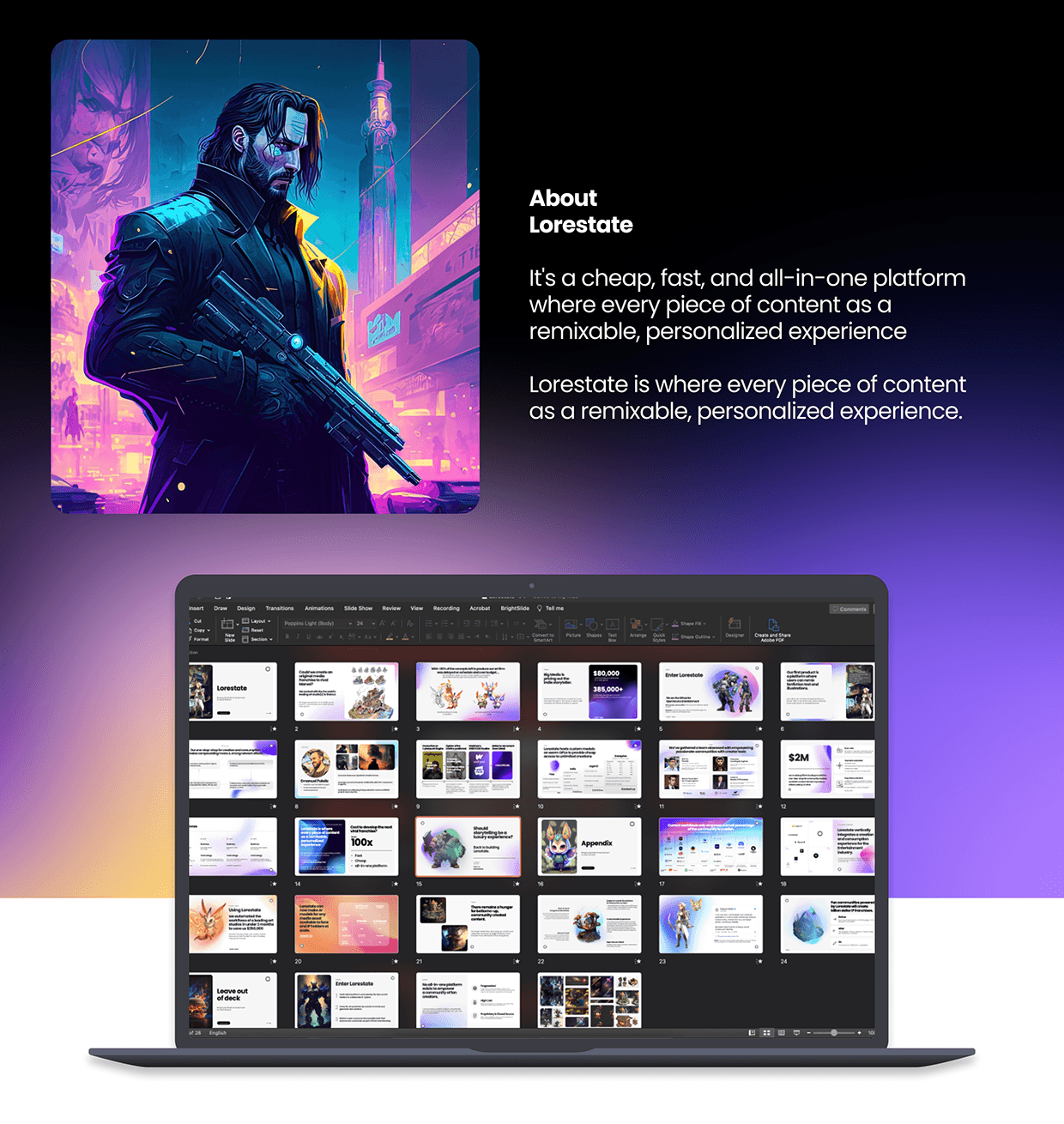 Gaming Open Source Entertainment Ai Platform Pitch Image 0