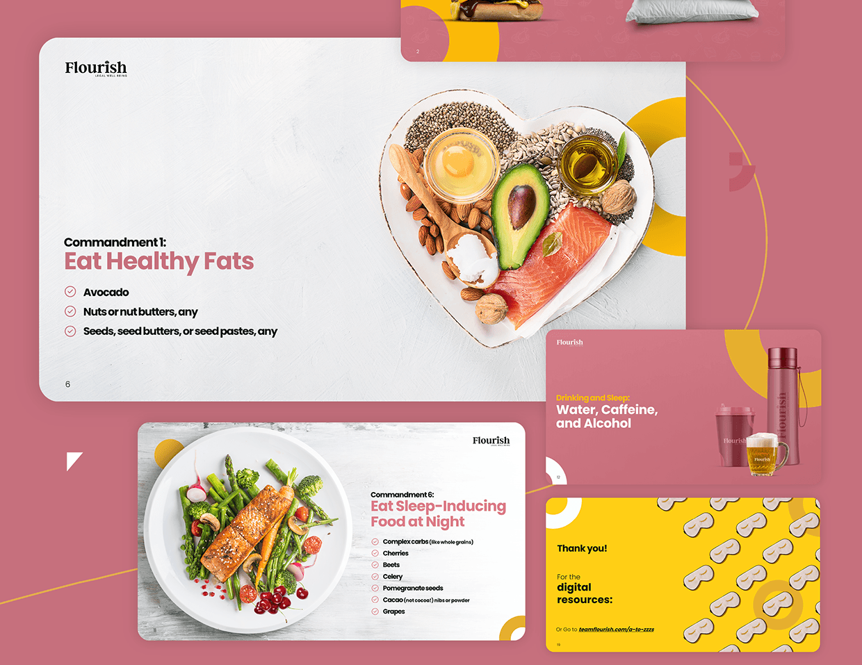 Sleep and Nutrition PowerPoint Presentation Design Image 4