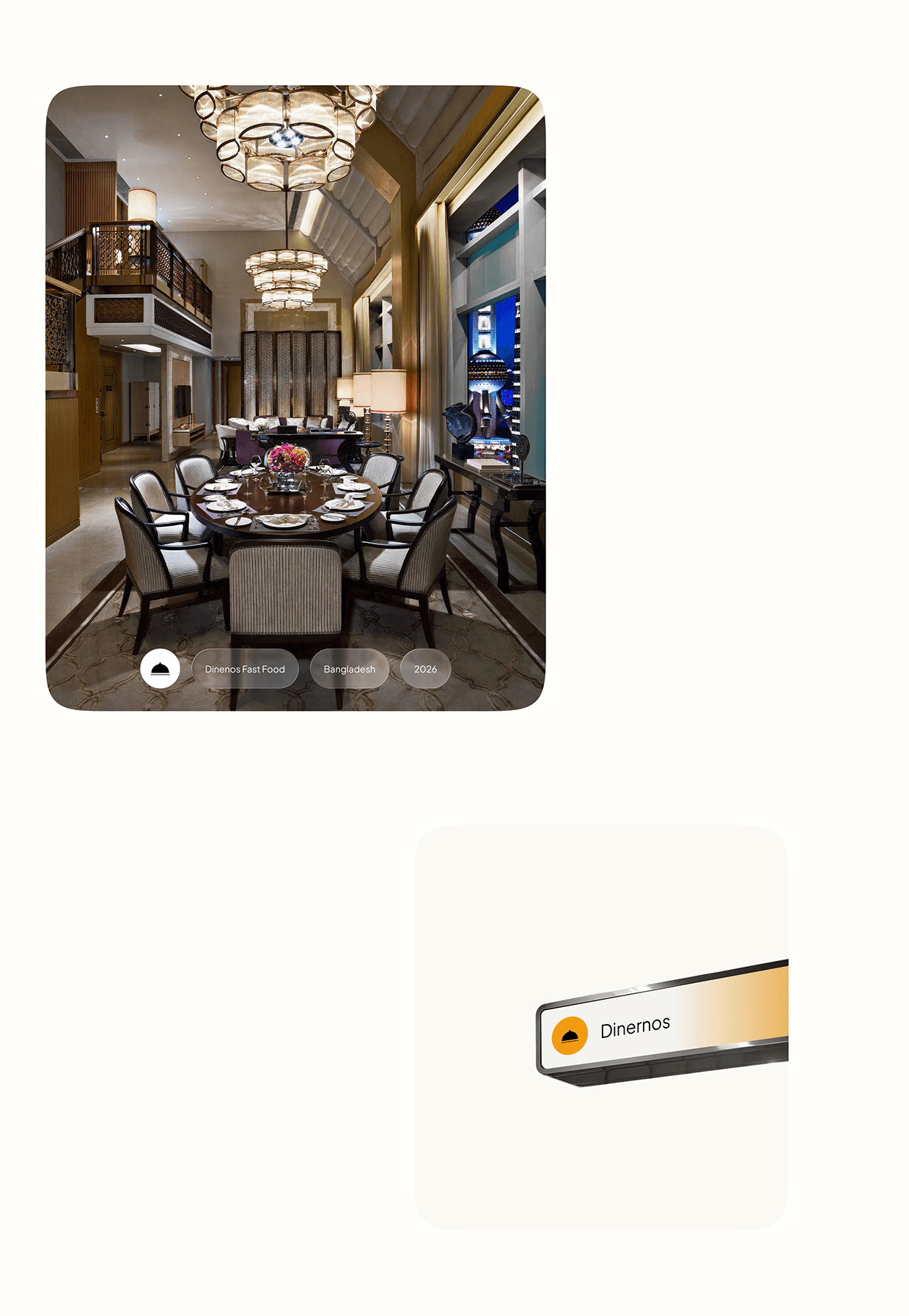 Dinenos Restaurant | Elegant Food Website Design Image 6