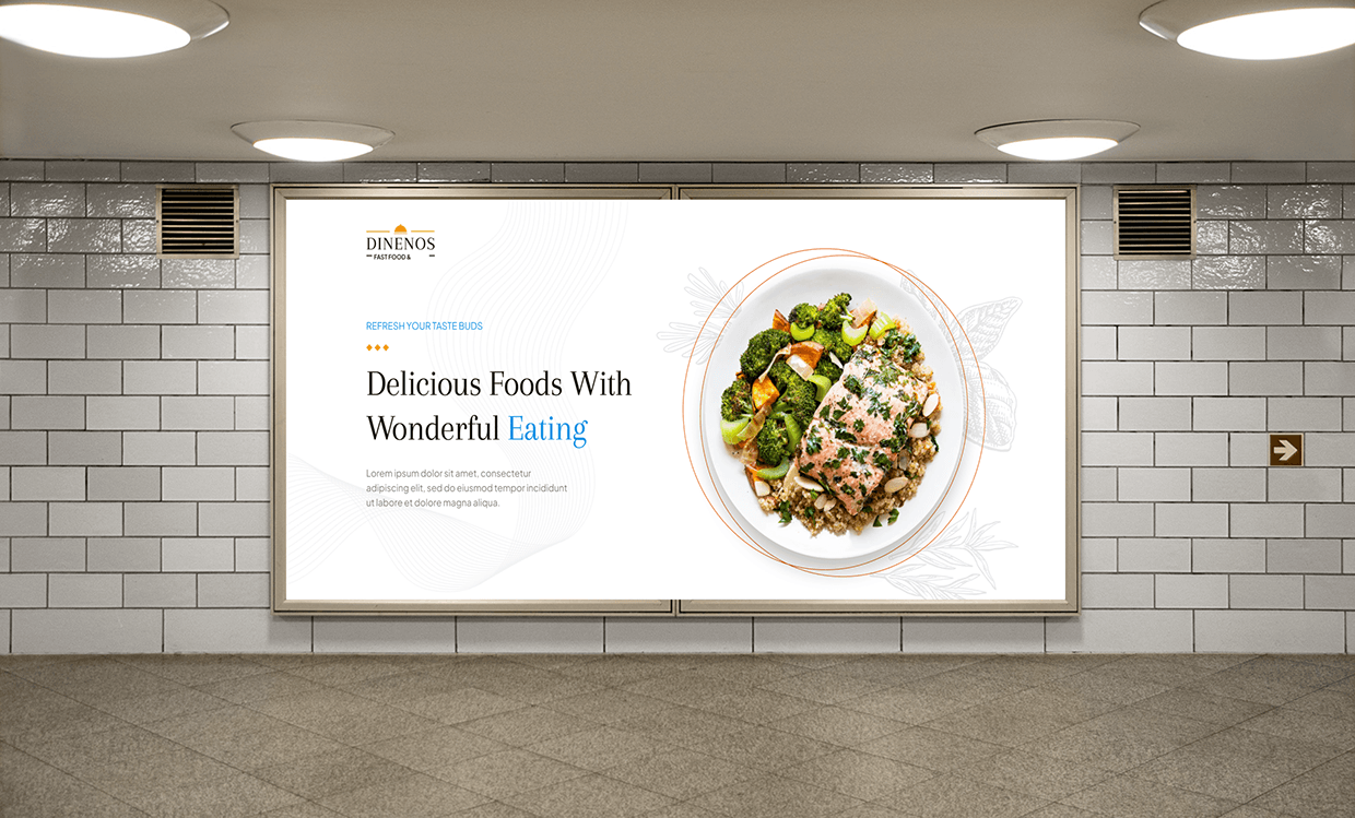 Dinenos Restaurant | Elegant Food Website Design Image 14