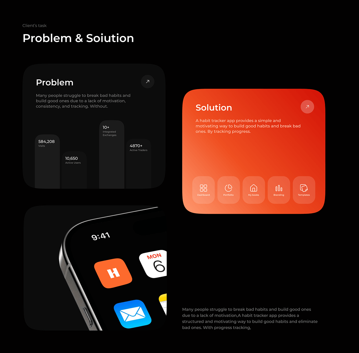Habit tracker app ui/ux Image 1