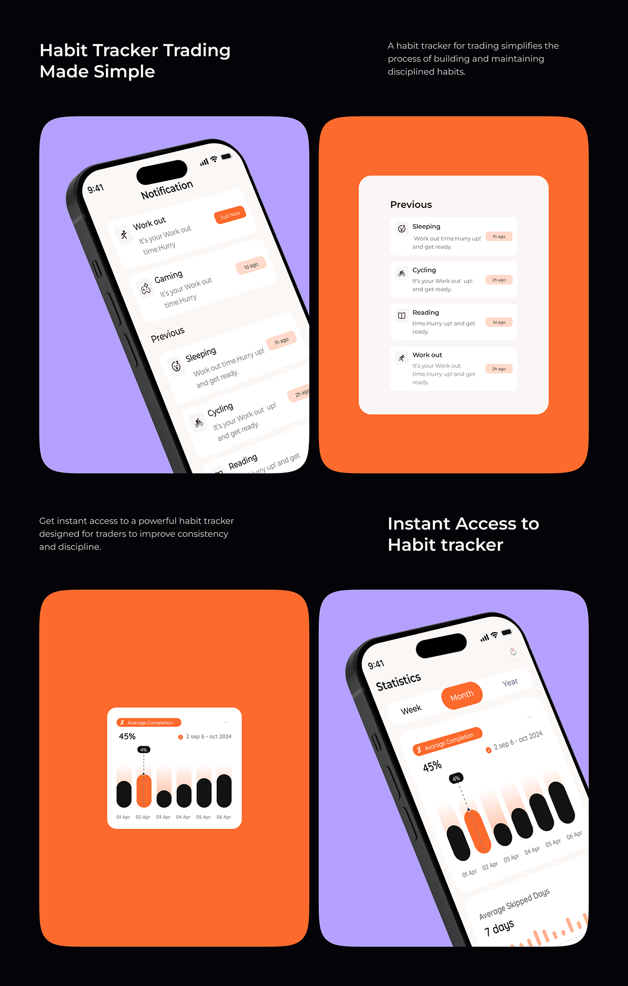 Habit tracker app ui/ux Image 11