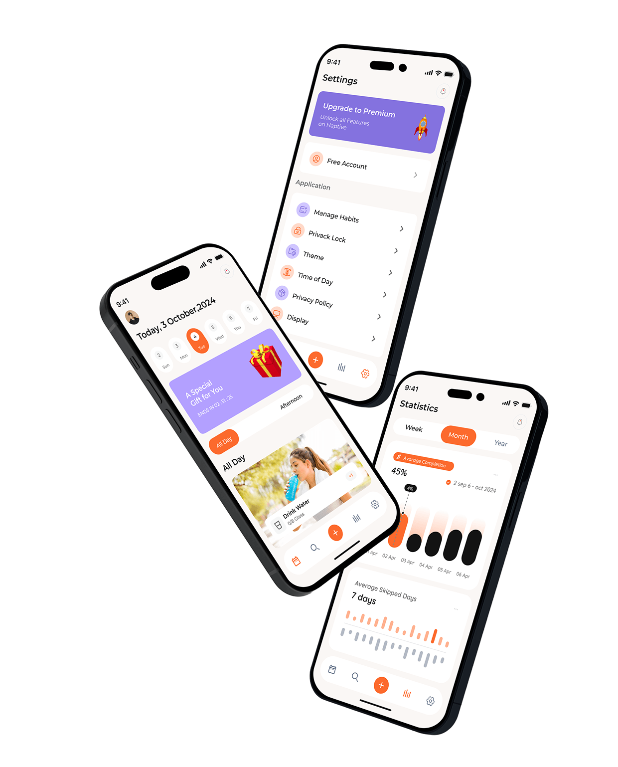 Habit tracker app ui/ux Image 12