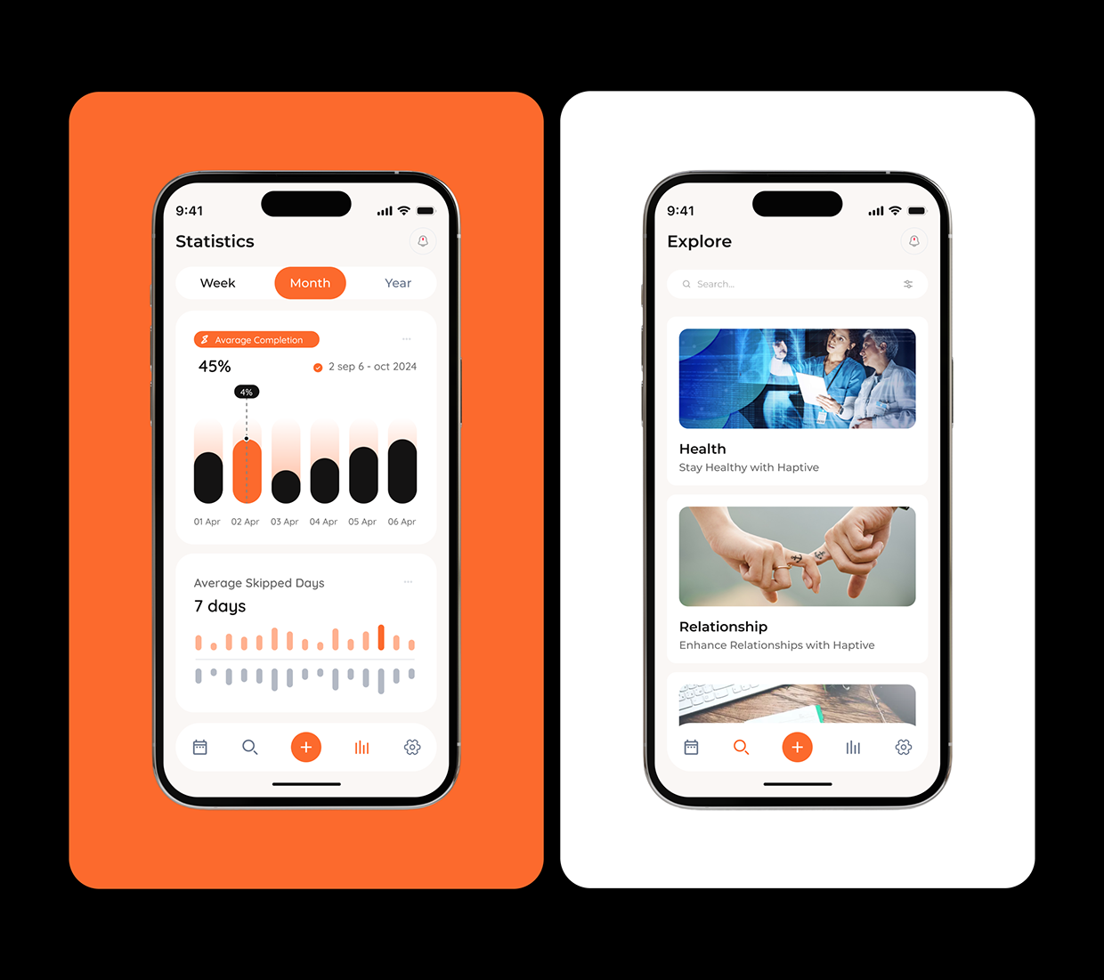 Habit tracker app ui/ux Image 13