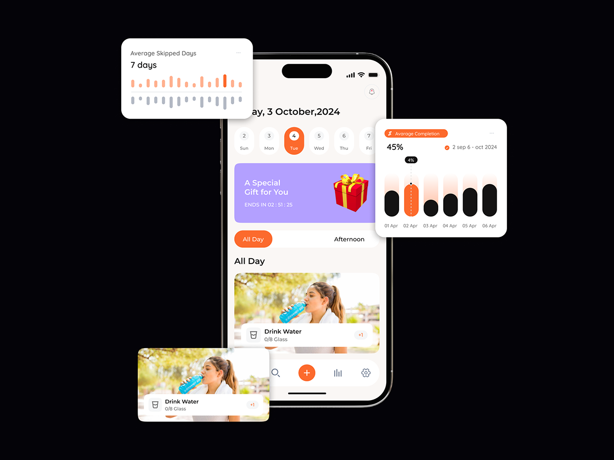 Habit tracker app ui/ux Image 15