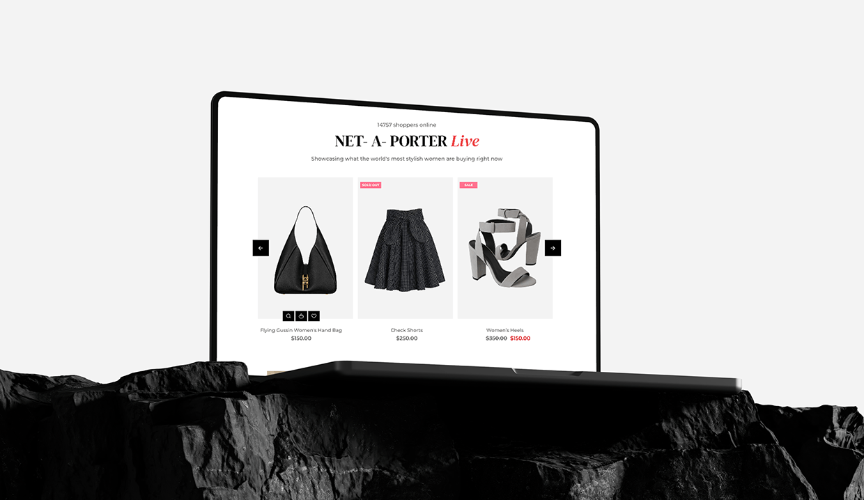 AI Luxury Fashion E-Commerce Website Design Image 3