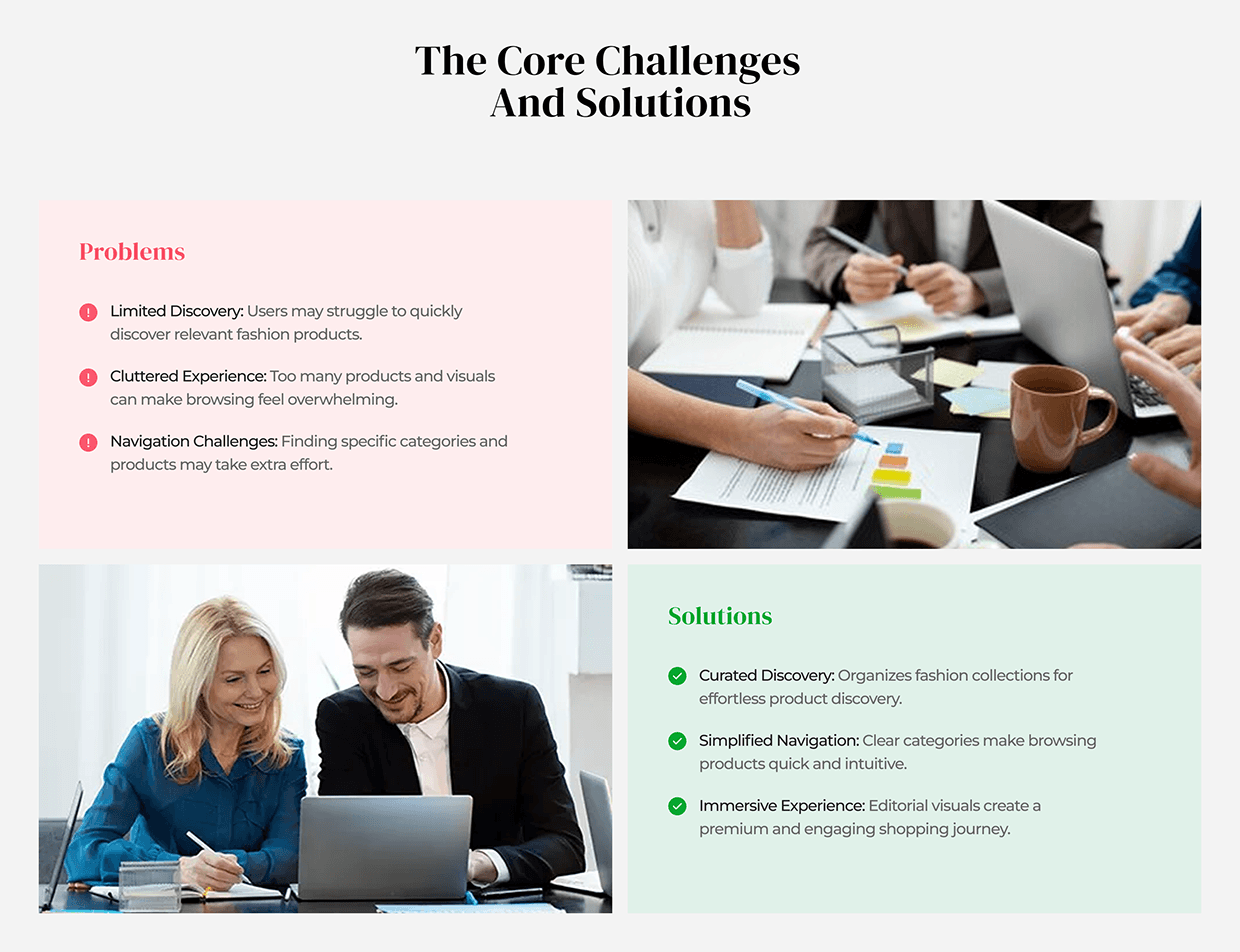 AI Luxury Fashion E-Commerce Website Design Image 9
