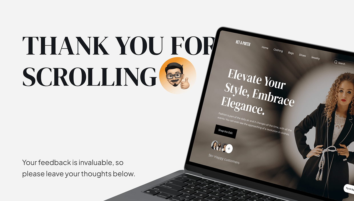 AI Luxury Fashion E-Commerce Website Design Image 19