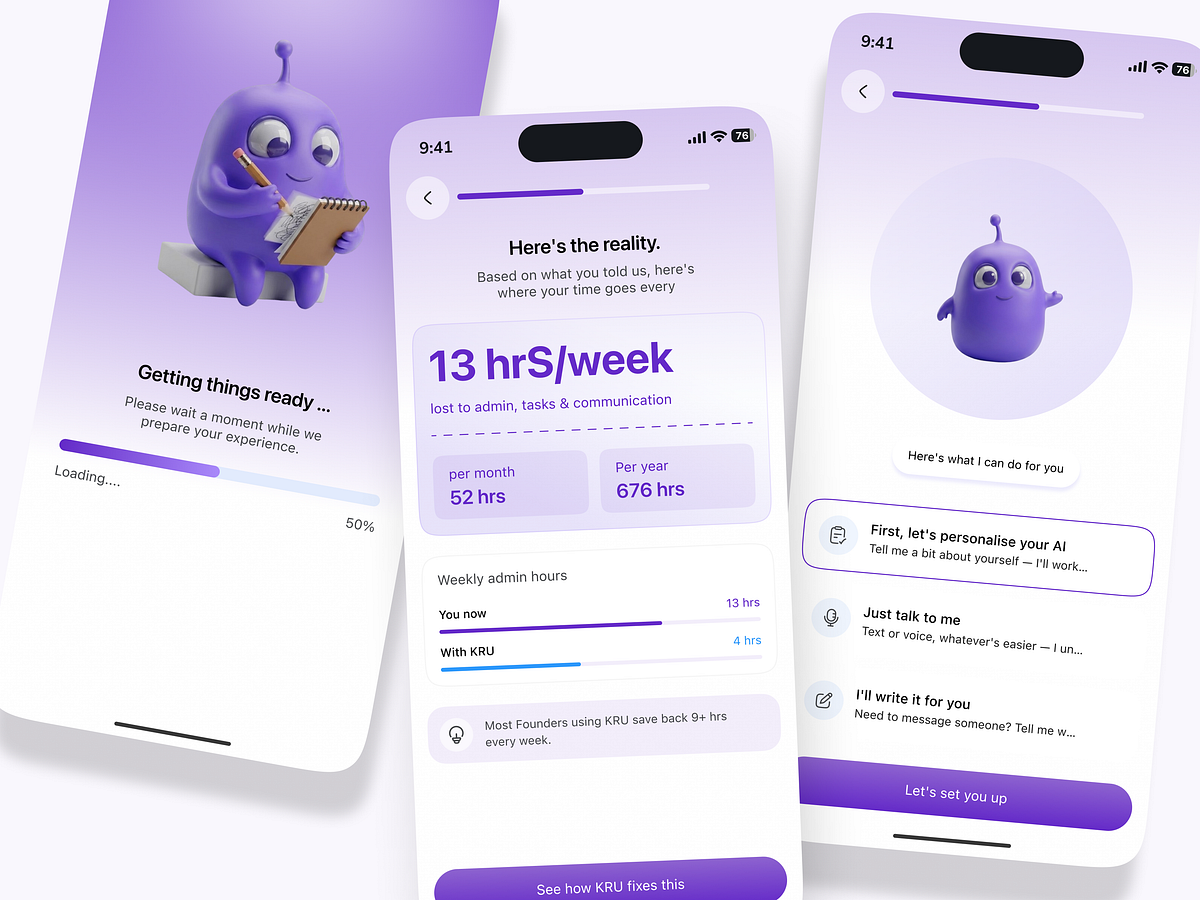 AI Automation App Design Productivity Dashboard & Workflow Manag Image 0