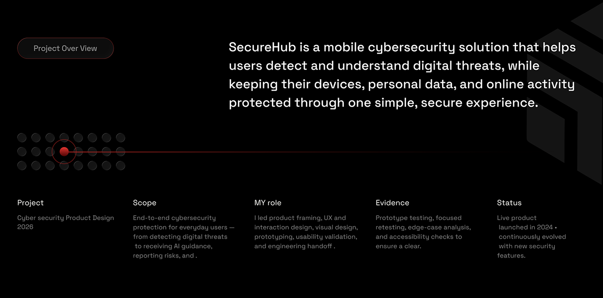 Cybersecurity App Design | AI-Powered Mobile UI/UX Image 0
