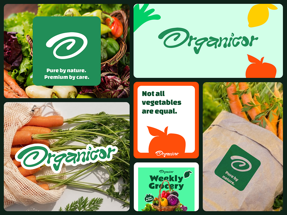 Organicor I Brand Identity Design
