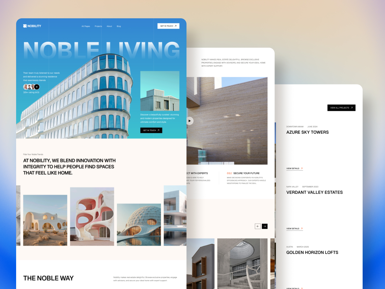 Nobility — Free Website Template for Framer