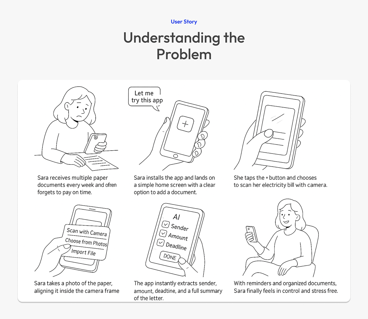 AI Document Scanner App | UX/UI Image 4