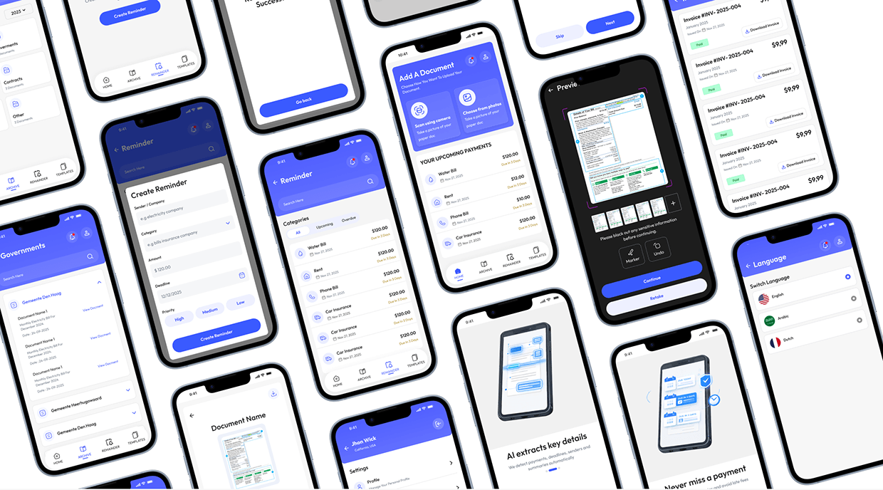 AI Document Scanner App | UX/UI Image 8