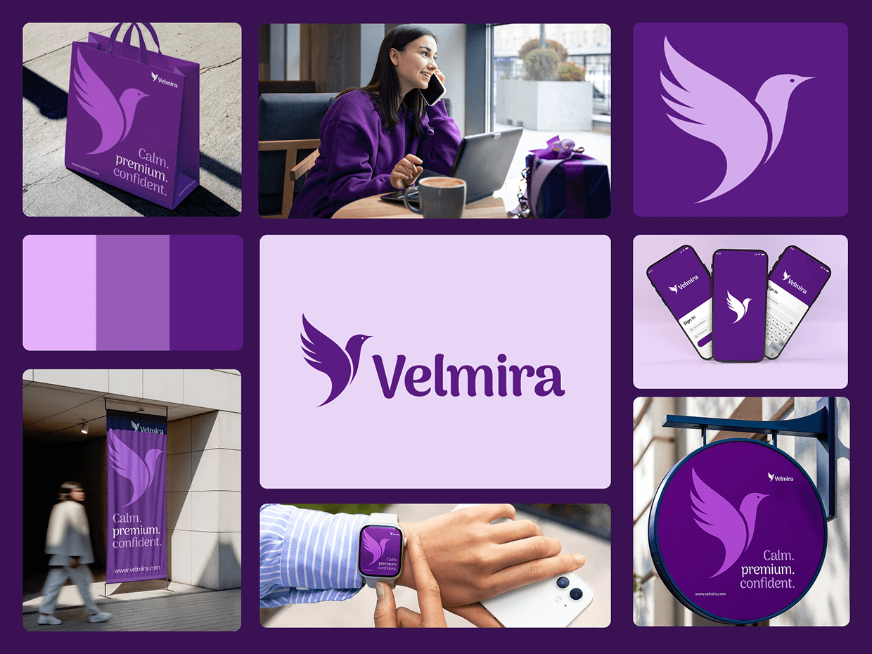 Velmira - Brand Identity, Visual Identity Design