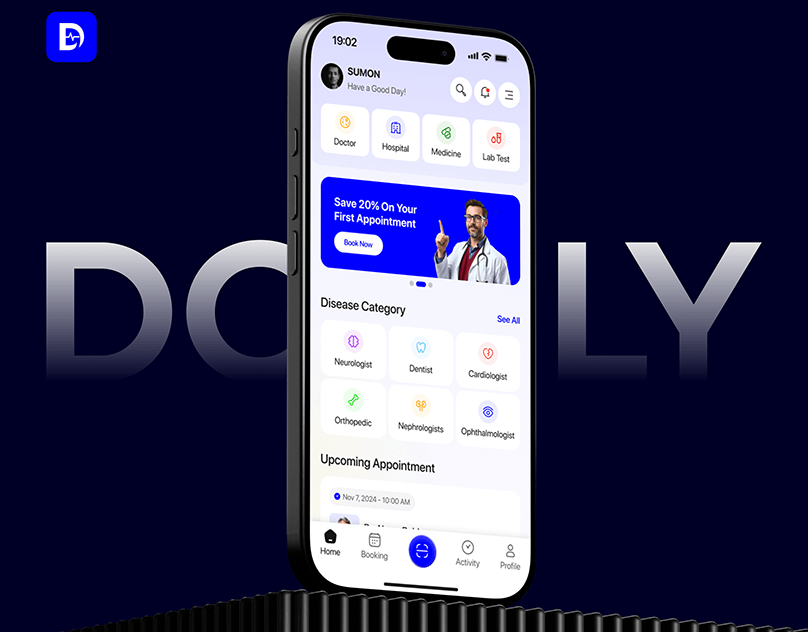 Docily | Telemedicine App | UI-UX Design