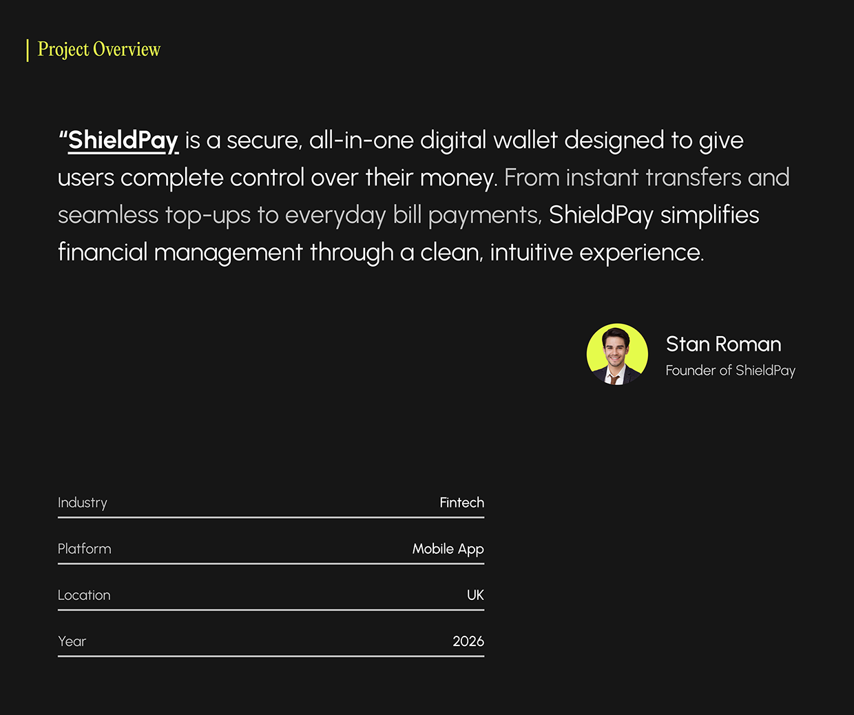 Shield Pay | AI Powered Digital Wallet App | UI/UX Image 0