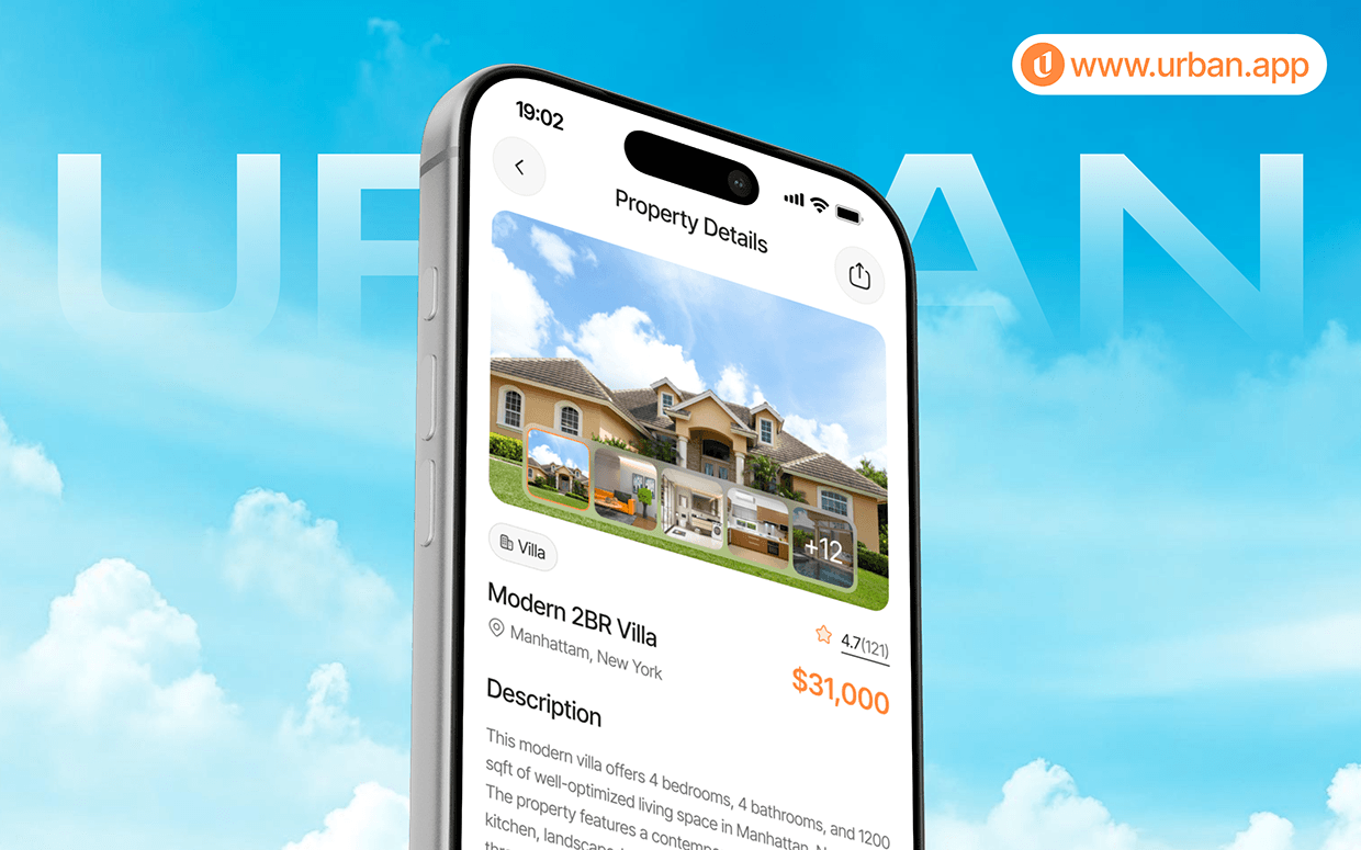 Urban - Real Estate App & UI/UX Case Study Image 5