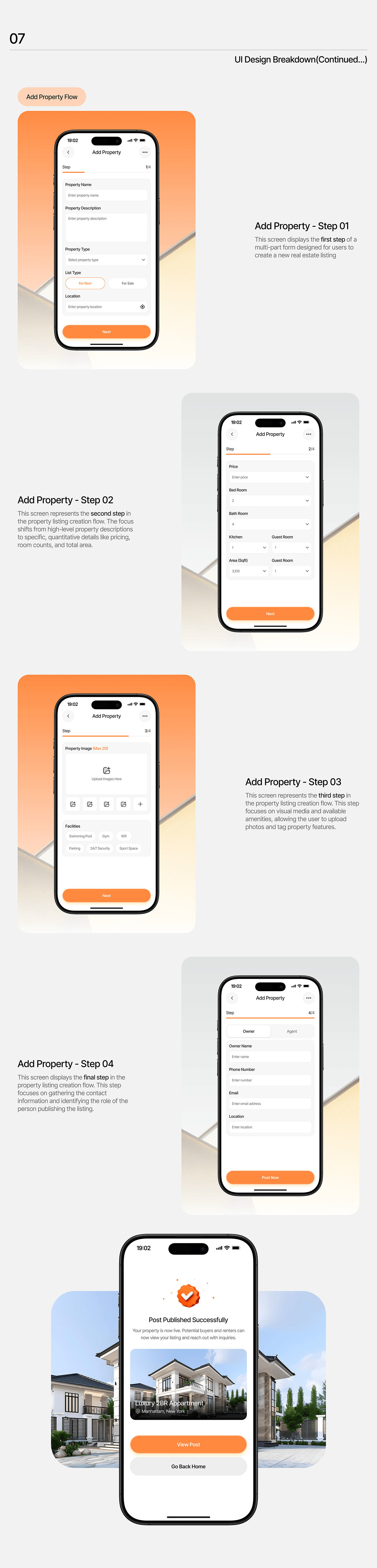 Urban - Real Estate App & UI/UX Case Study Image 14