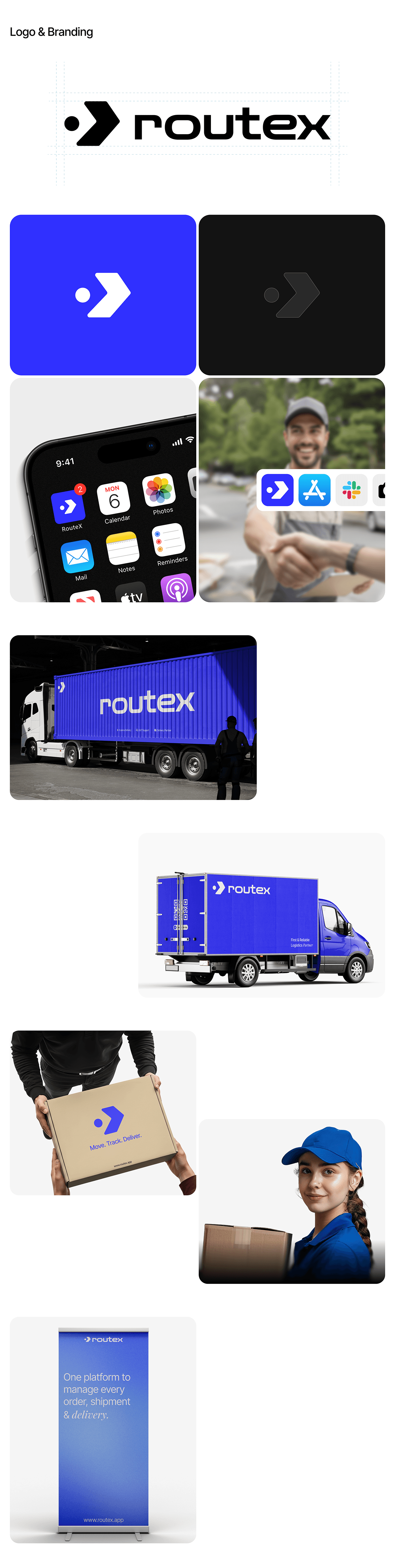 Routex - Logistics App for Merchant | UI/UX Design Image 1