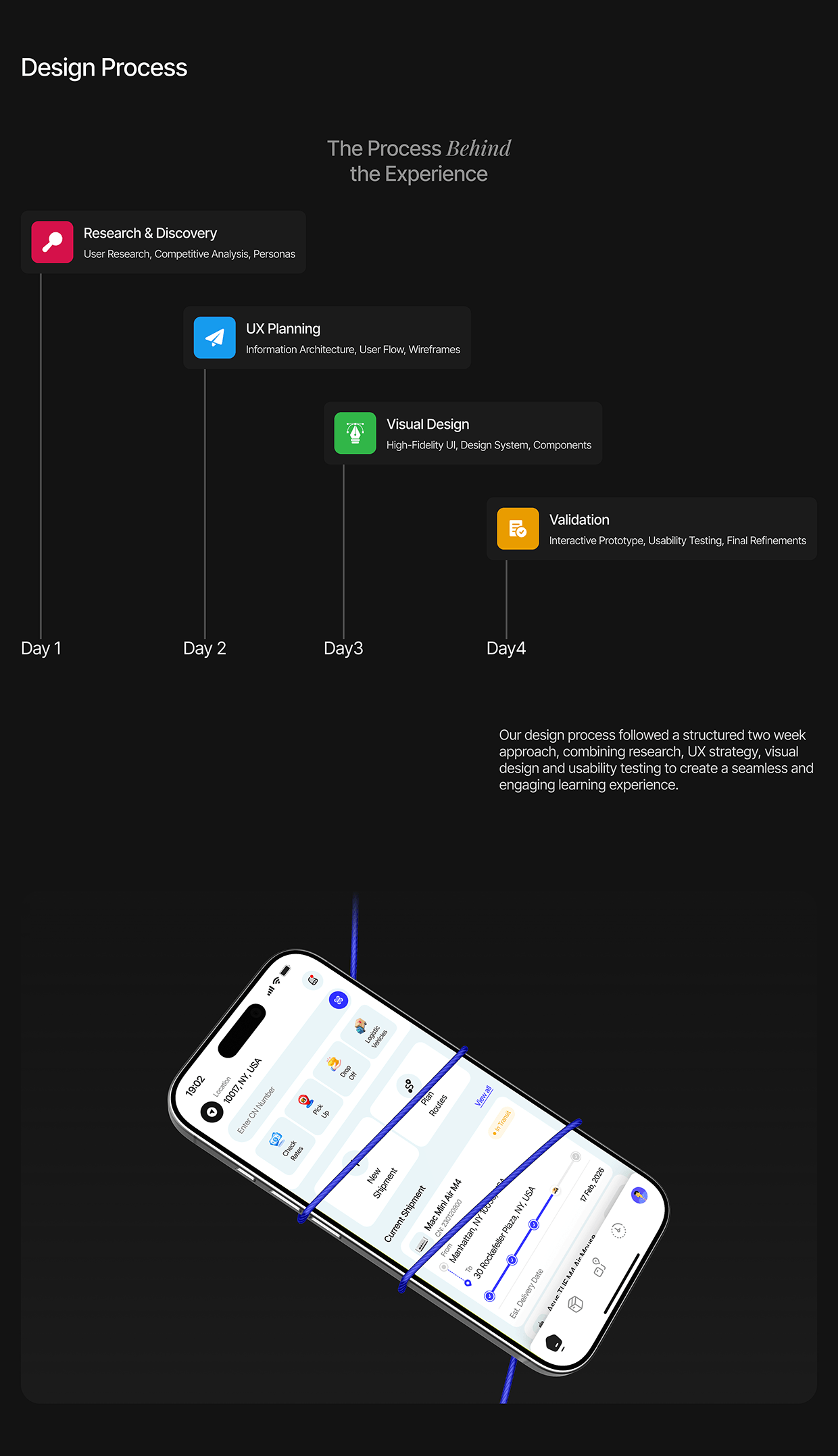 Routex - Logistics App for Merchant | UI/UX Design Image 2