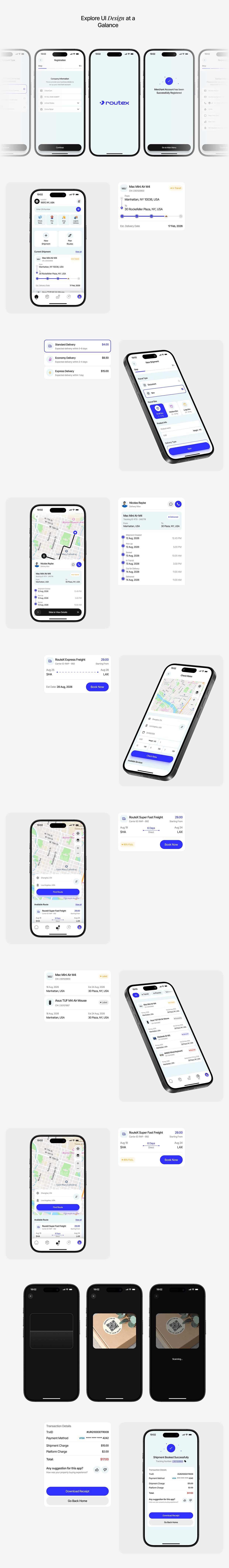 Routex - Logistics App for Merchant | UI/UX Design Image 8