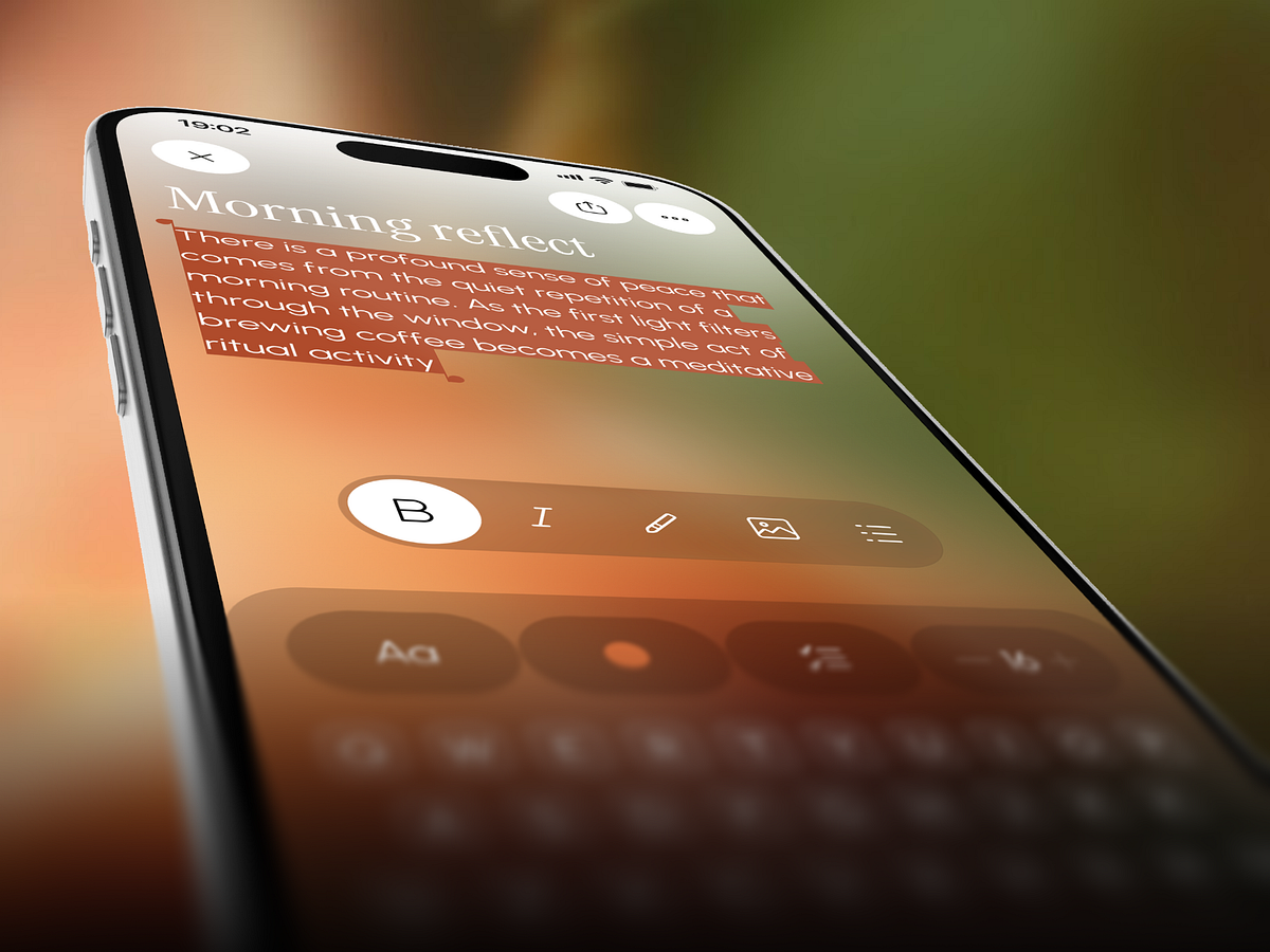 Note Taker App UI Design Image 2