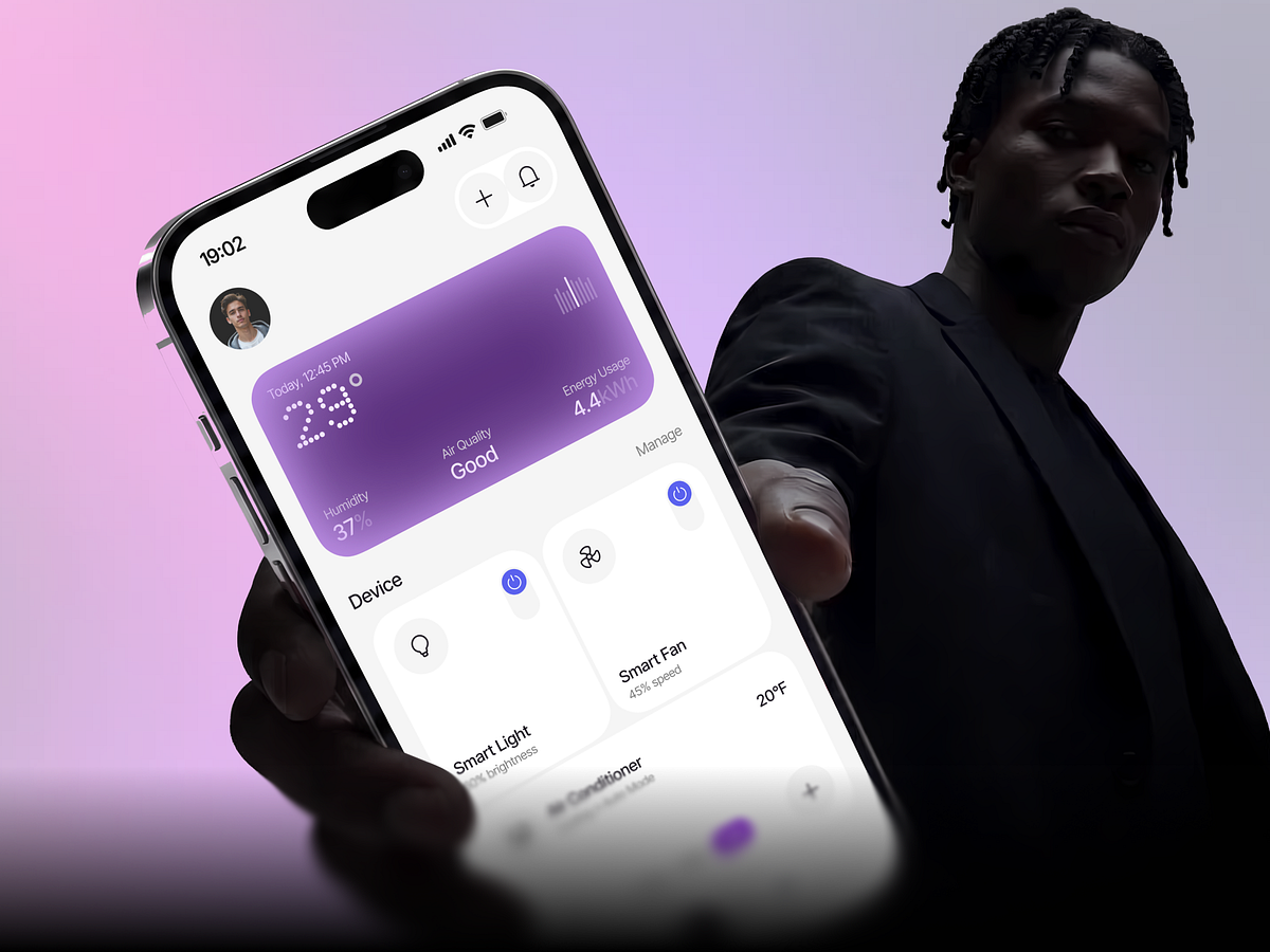 Smart Home Automation App UI Image 0