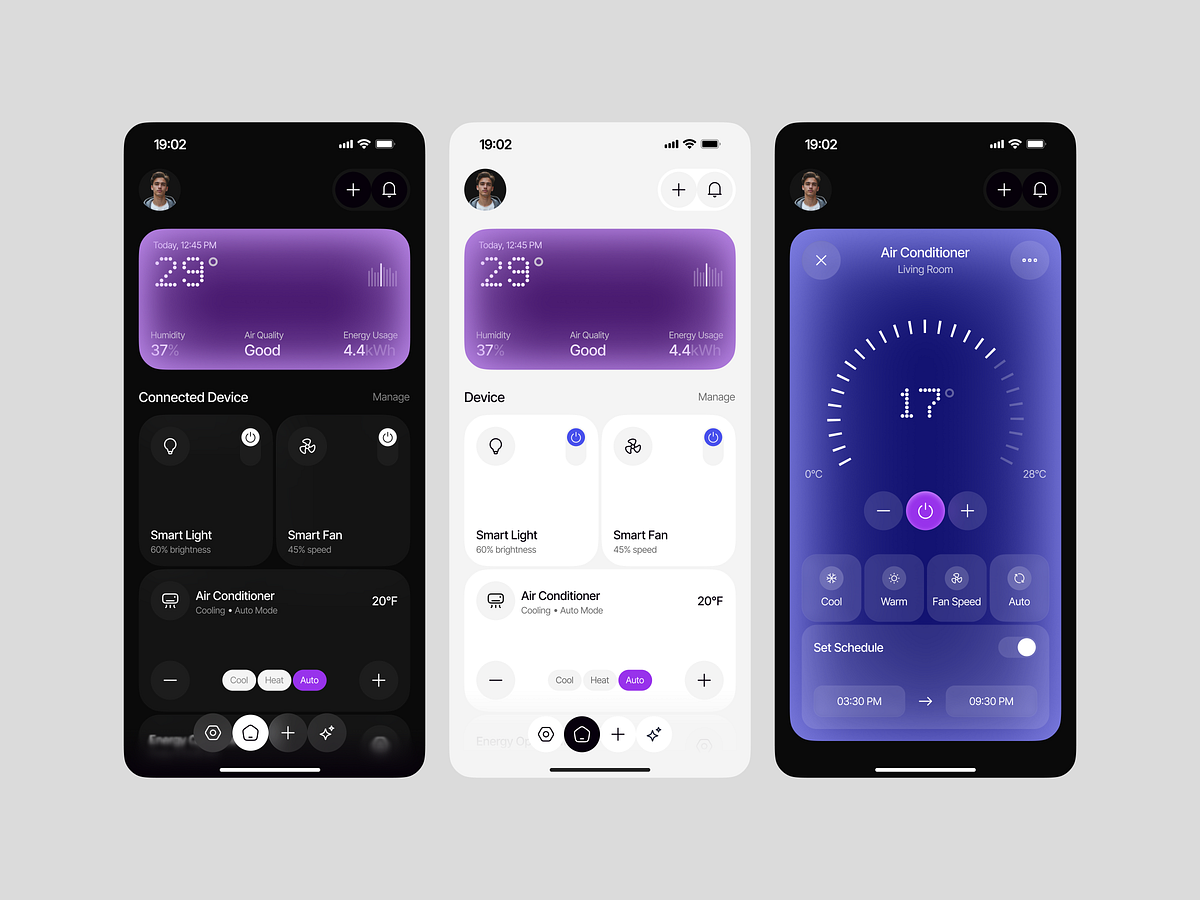 Smart Home Automation App UI Image 1
