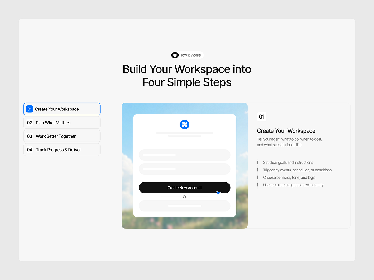 Unfold - SaaS Landing Page UI Image 3
