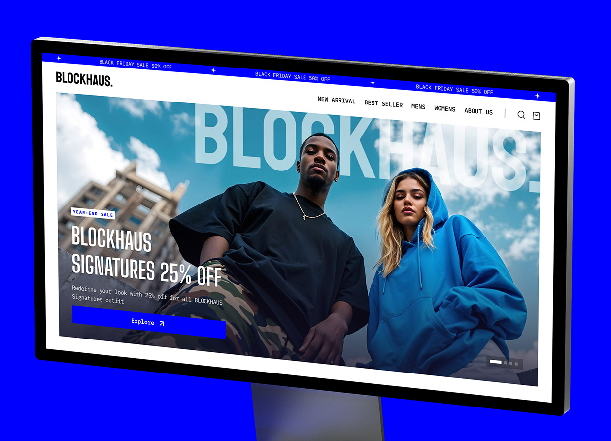 Minimalist Fashion E-commerce