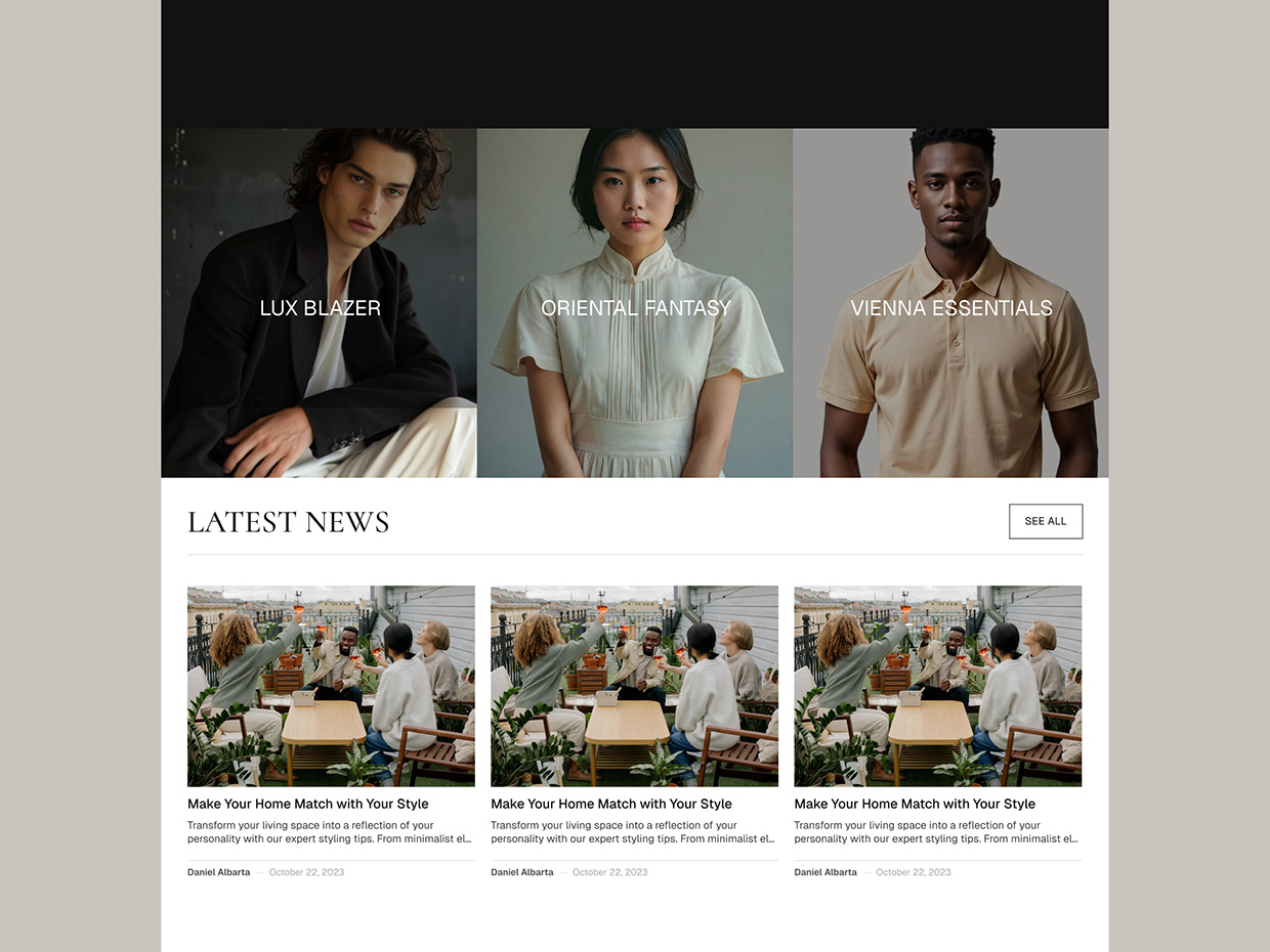 Batavia - Minimalist Fashion E-commerce Image 3