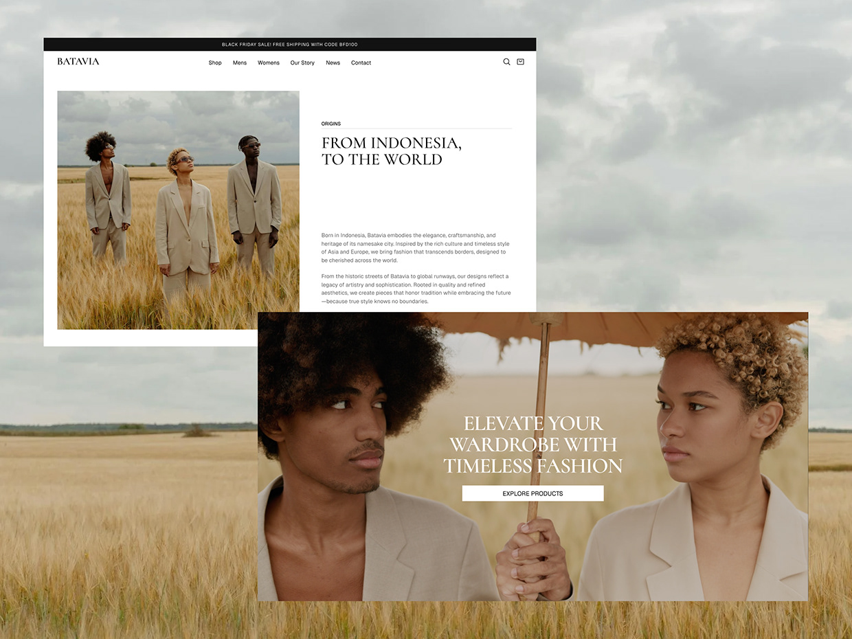 Batavia - Minimalist Fashion E-commerce Image 5