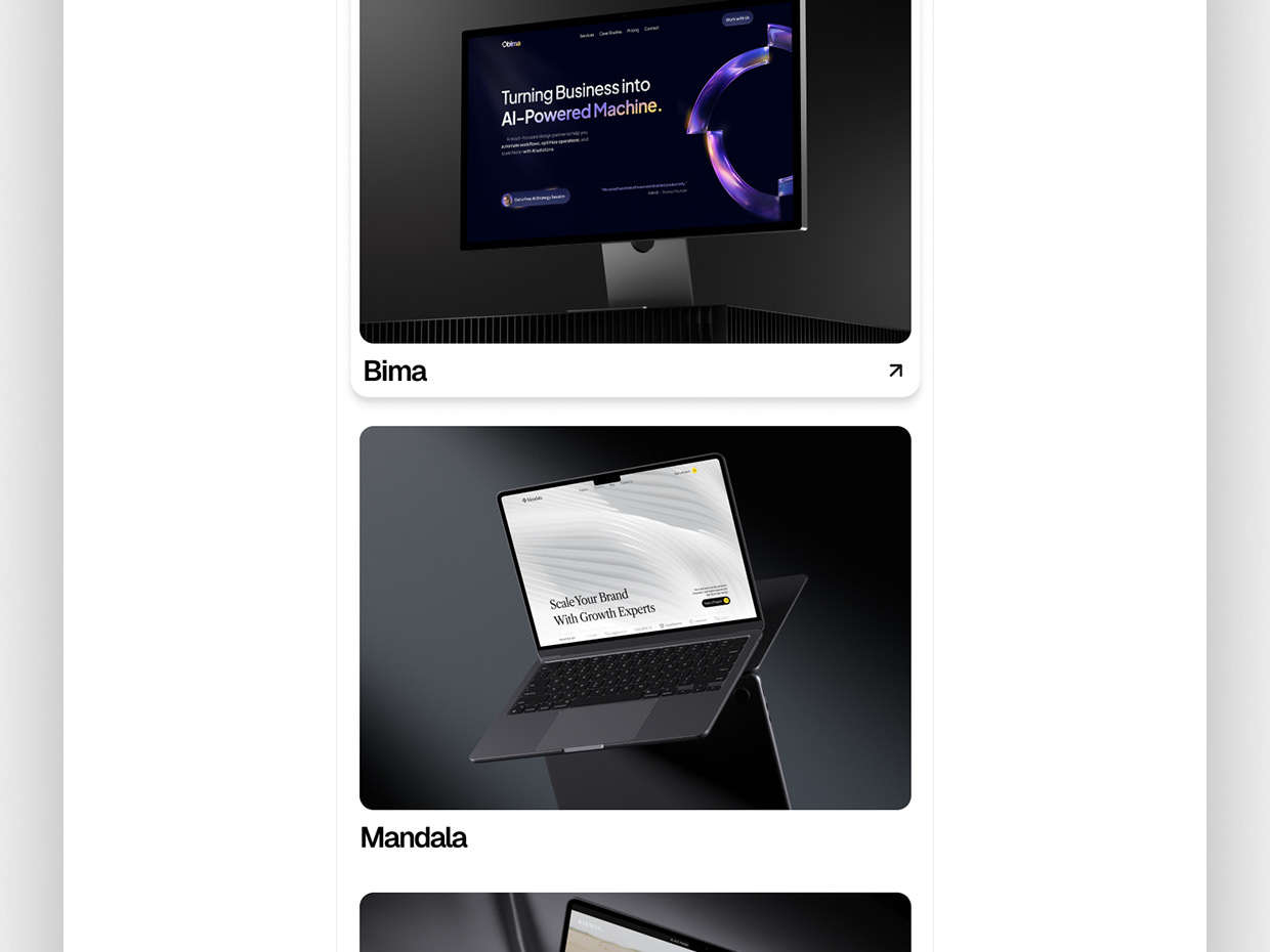 Minimal Portfolio Image 1