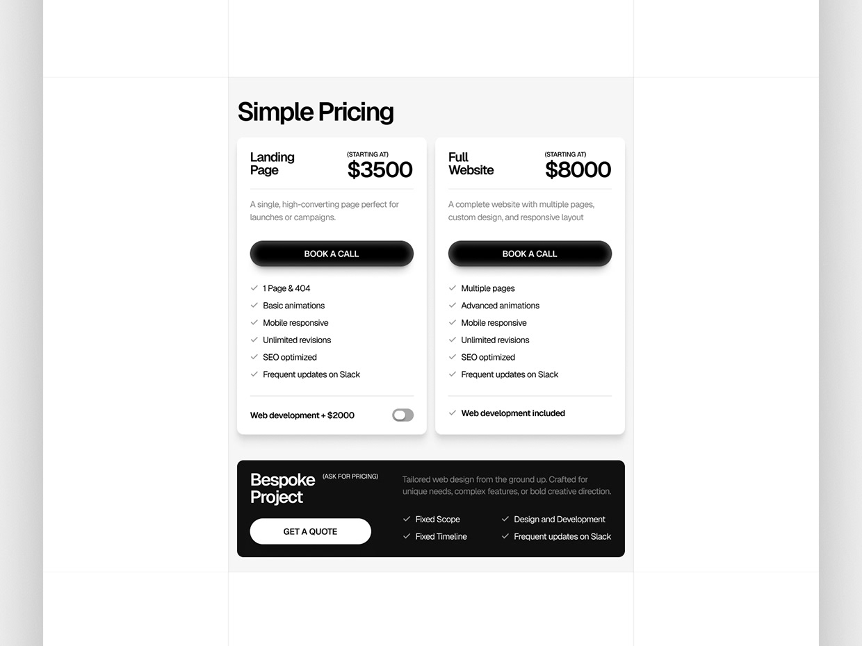 Minimal Portfolio Image 3