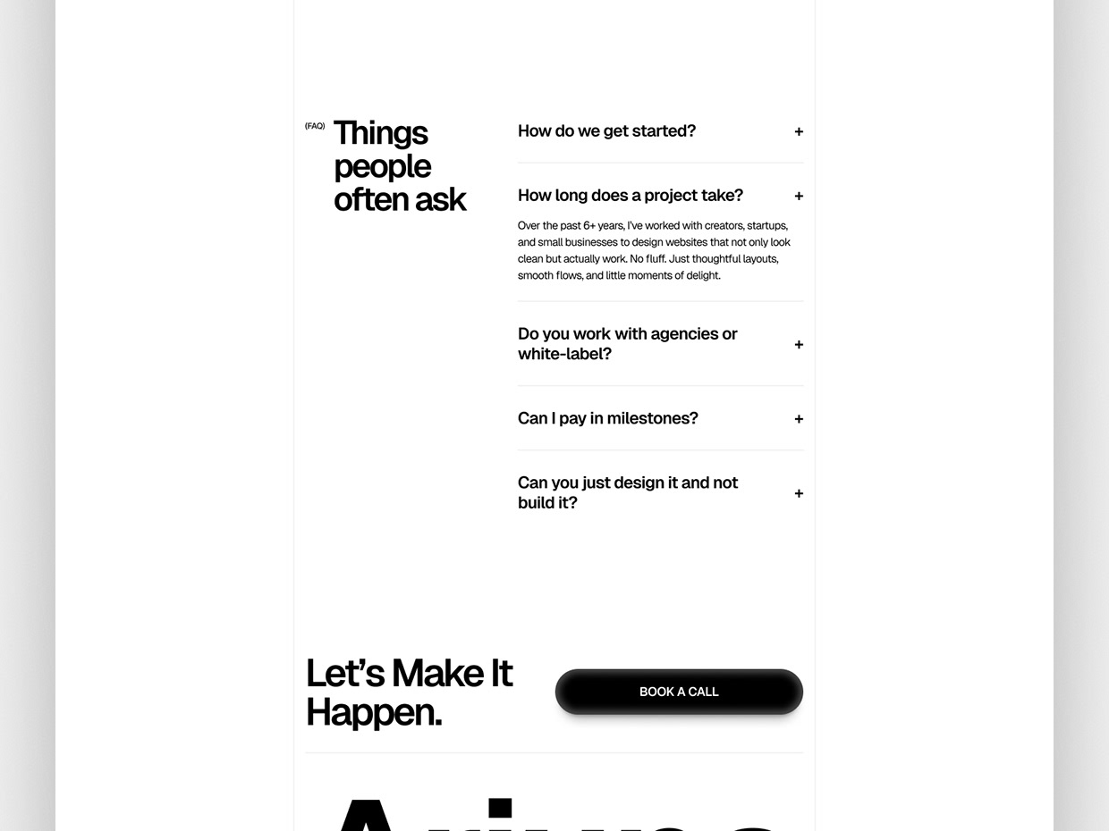 Minimal Portfolio Image 5