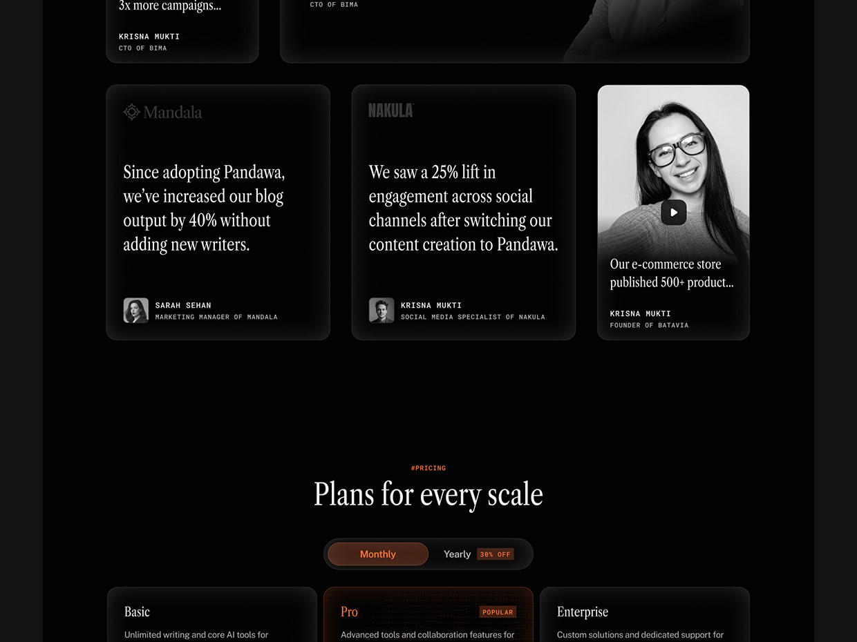 AI SaaS Website Image 7