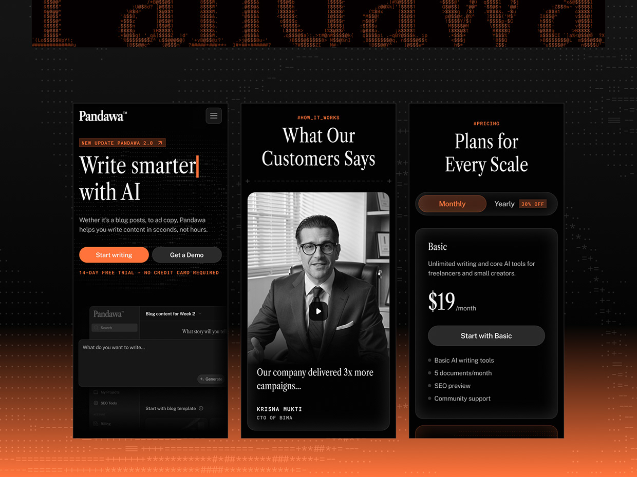 AI SaaS Website Image 12