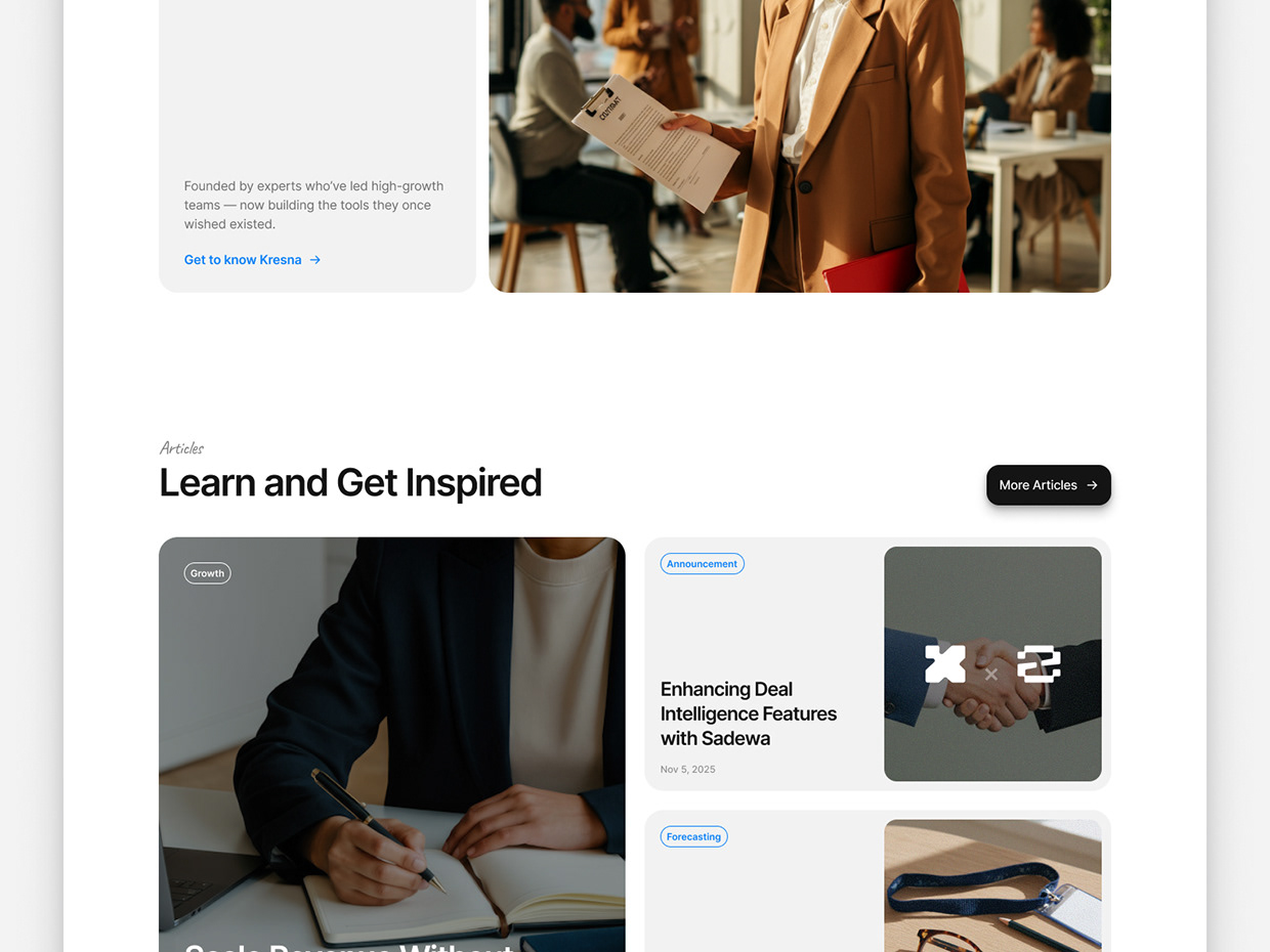 Kresna - AI SaaS Website Image 7