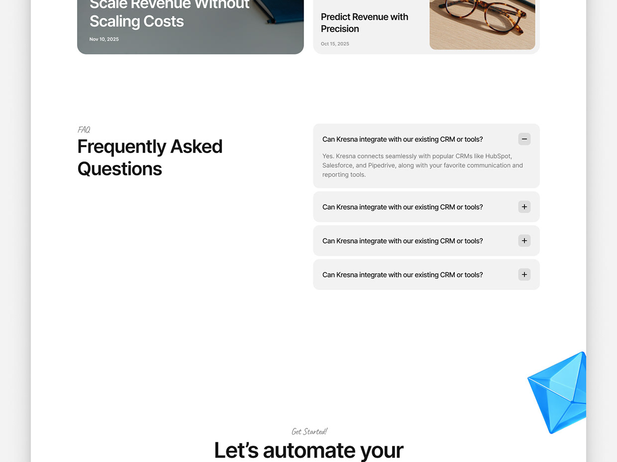 Kresna - AI SaaS Website Image 8