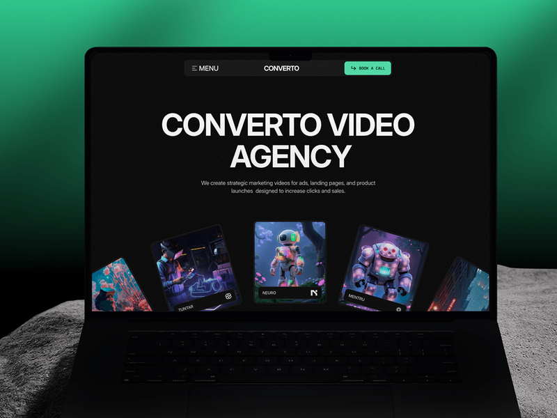 Converto - SaaS Webflow Website Template