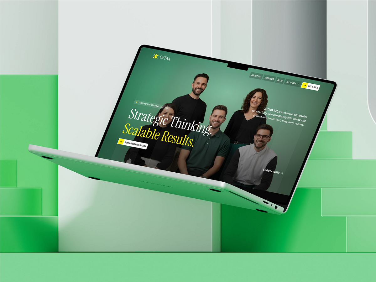 OPTIVA — Business Consulting Landing Image 3