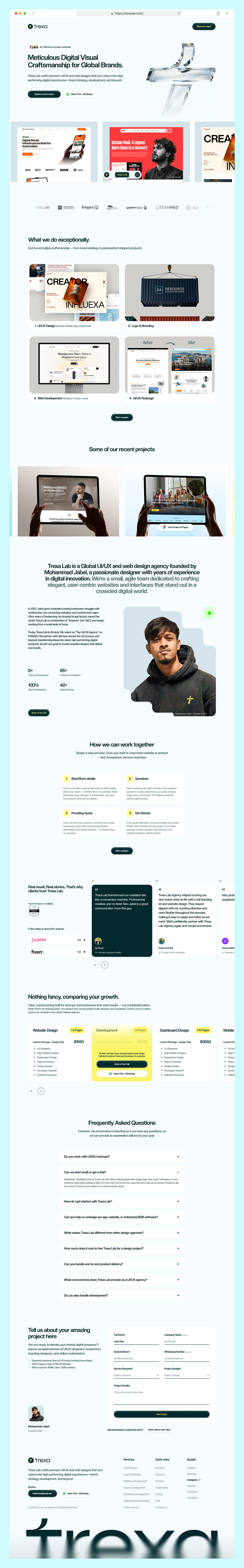 Trexa Lab – Digital UIUX & Development Agency / Website Design Image 5