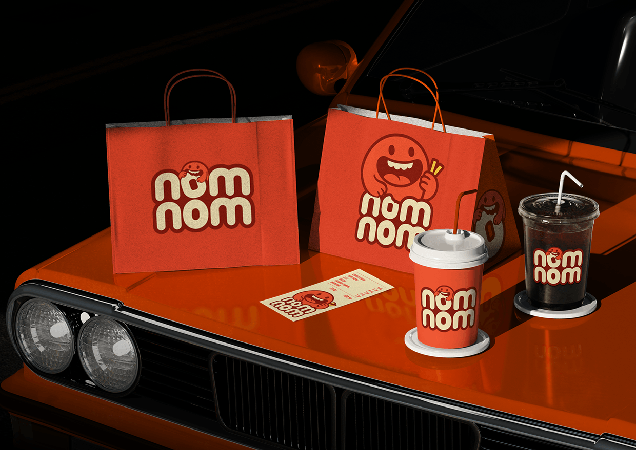 Nom Nom — packaging and Branding Image 2